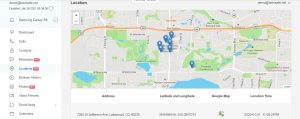 TeenSafe location tracking feature 