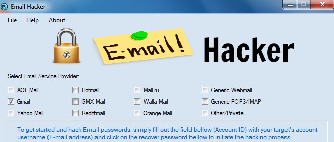 email hacker window pc